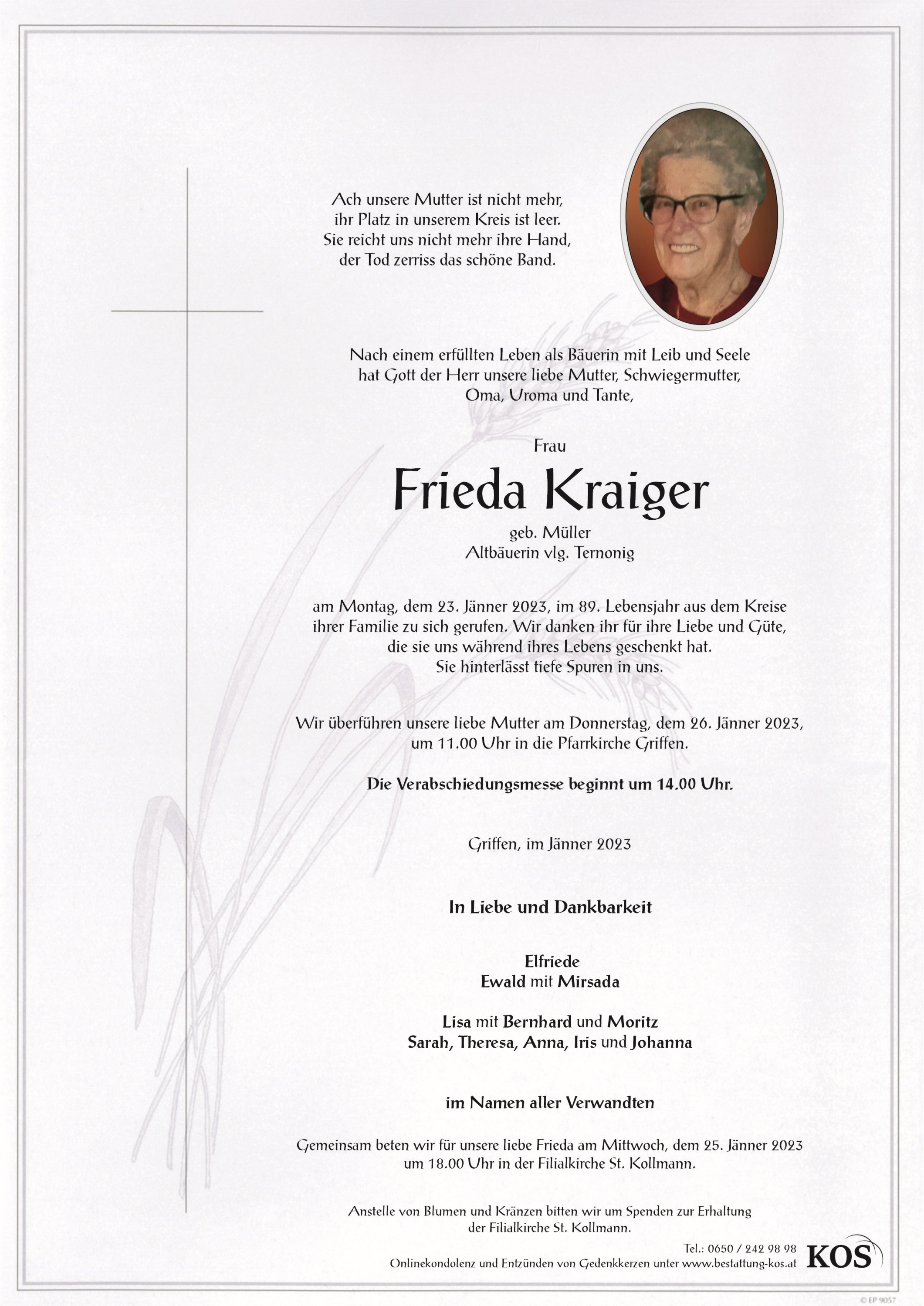 Frieda Kraiger
